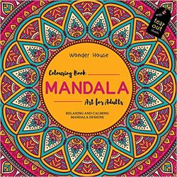 Wonder house Adult Colouring Books Mandala Art for Adult